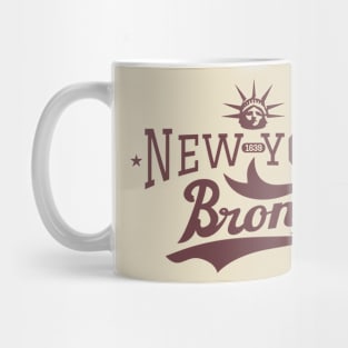 New York Bronx - New York Bronx Schriftzug - Bronx Logo Mug